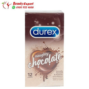 Durex Naughty Chocolate Flavored Condoms - Pack of 12 image 0