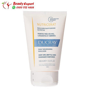 دوكري كريم للشعر الجاف - ducray nutricerat emulsion 100 ml image 1