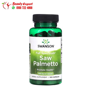 Swanson Saw Palmetto 540 mg 100 Capsules image 0