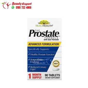 Real Health The Prostate Formula with Saw Palmetto 90 Tablets image 1
