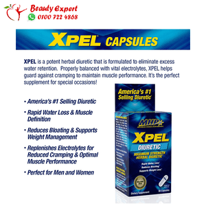 كبسولات Xpel للتخسيس السريع – تخلص من احتباس السوائل وابدأ نزول الوزن من أول أسبوع image 1