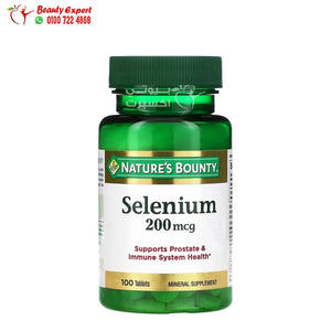 Nature's Bounty Selenium 200 mcg 100 Tablets image 0