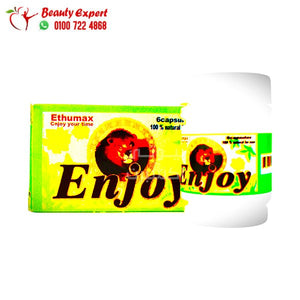 انجوي كبسولات للانتصاب وتأخير القذف للرجال بخلاصة الايتوماكس 6 كبسولات image 0