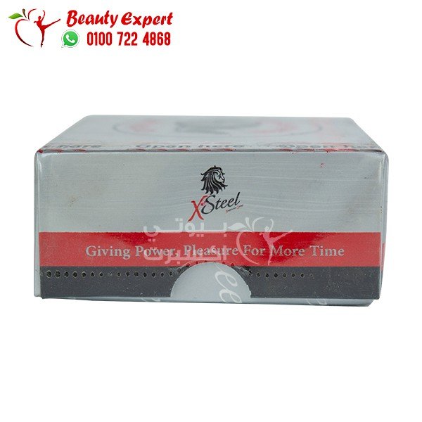 عسل اكس ستيل للانتصاب 12 كيس xsteel black horse image 3