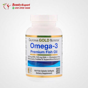 California Gold Nutrition أوميجا 3، زيت السمك الفائق، 100 كبسولة image 0