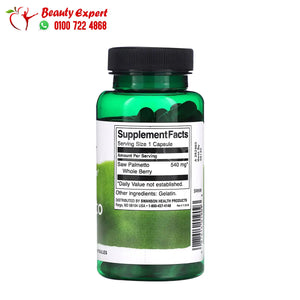 Swanson Saw Palmetto 540 mg 100 Capsules image 2