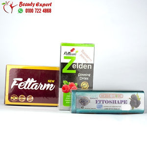 كورس فيتوشيب صفيح fitoshape للتخسيس + نقط زيلدن للتخسيس zelden + اعشاب فيتارم للتخسيس image 0