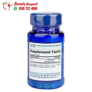 puritan's pride folate 1333 mcg dfe folic acid 800mcg 250 tablets image 2