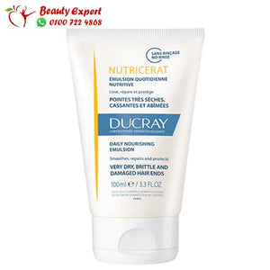دوكري كريم للشعر الجاف - ducray nutricerat emulsion 100 ml image 0