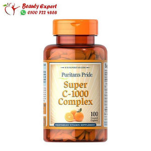 vitamin SUPER CPMPLEX -C1000mg - 100cap- puritans pride image 0
