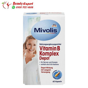 vitamin b complex 60 capsules mivolis image 0