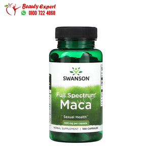 Swanson Maca 500 mg 60 Capsules image 0