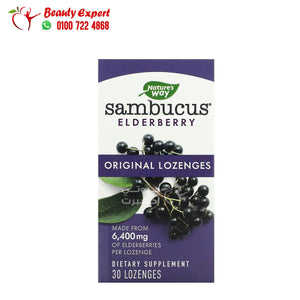 Nature's Way Sambucus Elderberry Original Lozenges 30 Lozenges image 0