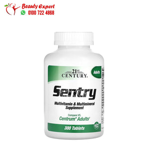 21st Century Sentry Adults Multivitamin & Multimineral Supplement 300 Tablets image 2