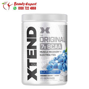 اكستند بي سي اي اي بالتوت الأزرق XTEND 7G BCAA لاستشفاء العضلات 280 جم 20 جرعة image 0