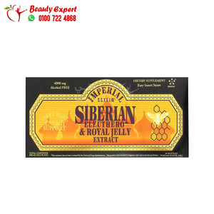 Imperial Elixir Siberian Eleuthero & Royal Jelly Extract Alcohol Free 4 000 mg 10 Bottles 0.34 fl oz (10 ml) Each image 1