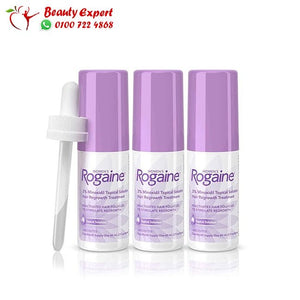 بخاخ الشعر روجين Lady Rogaine عدد 3 عبوات 60 مل image 2