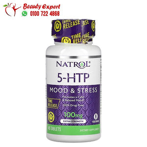 Natrol 5-HTP Time Release Extra Strength 100 mg 45 Tablets image 0