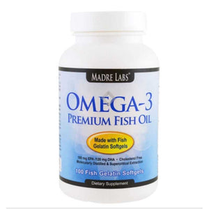 كبسولات زيت السمك اوميجا 3 | Madre Labs image 2