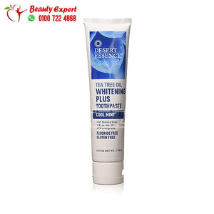 Desert Essence Tea Tree Oil Whitening Plus Toothpaste Cool Mint 1 oz (28.35 g) image 2