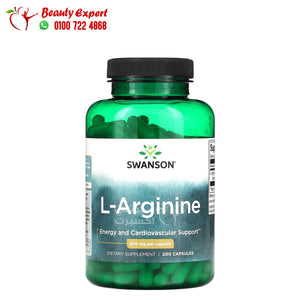 Swanson L-Arginine 500 mg 200 Capsules image 0