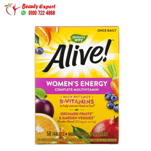 Nature's Way Alive! Women's Energy Complete Multivitamin 50 Tablets image 0