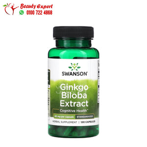 Swanson Ginkgo Biloba Extract 60 mg 120 Capsules image 0
