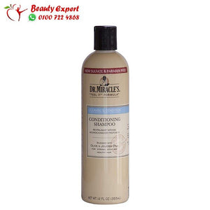 شامبو د ميركل للعناية بالشعر المموج 355 مل - DR MIRACLE SHAMPOO image 0