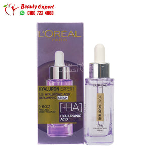l'oreal replumping serum hyaluron expert 30ml هيالورون اكسبيرت سيروم لتعزيز مرونة البشرة image 0