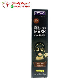 facial peel-off mask قناع مقشر للوجه فحم100مل cosmo image 0