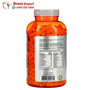 كبسولات الاحماض الامينية مع فيتامين ب6 360 كبسولة للعضلات - Now Sports Amino Complete image 2