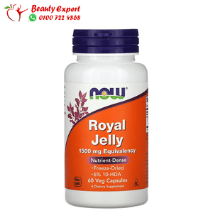 royal jelly 1500mg - now-60 cap image 0