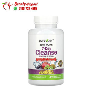 Purely Inspired 100% Pure 7-Day Cleanse، 42 كبسولة نباتية سهلة البلع image 3