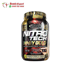 بروتين واي جولد مصل اللبن - 999 جرام | Muscletech-Nitro Tech image 0