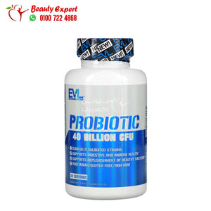 EVLution Nutrition Probiotic 40 Billion CFU 60 Veggie Capsules" image 0