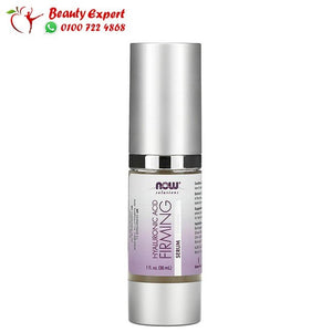 مصل حمض الهيالورونيك لشد الوجه وعلاج الخطوط الدقيقة حجم 30مل - NOW Foods Solutions Hyaluronic Acid Firming Serum image 0