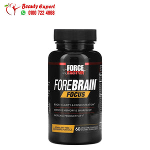 Force Factor Forebrain Focus 60 Vegetable Capsules image 0