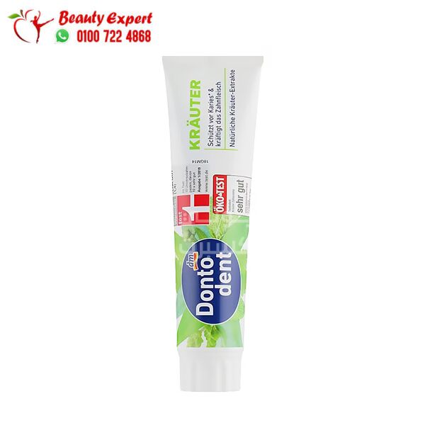 معجون اسنان عشبي dontodent