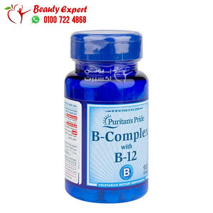 puritan's pride vitamin b complex with b12 - 90 tablets image 1