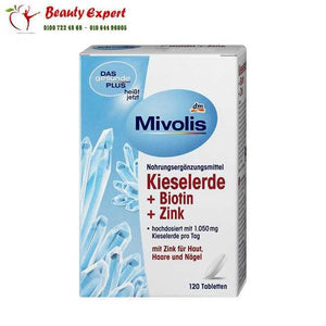 silica + biotin + zink 120 cap image 0