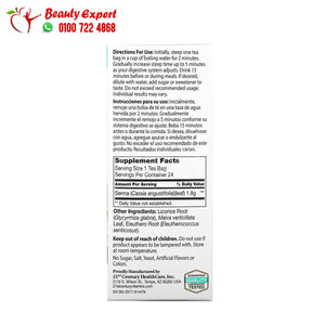 21st Century Herbal Slimming Tea All Natural Caffeine Free 24 Tea Bags 1.7 oz (48 g) image 1