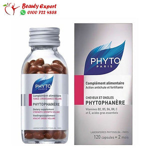 كبسولات فيتو فنير 120 كبسولة - phyto phytophanere capsules image 0