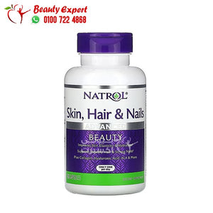 Natrol Skin Hair & Nails Advanced Beauty 60 Capsules image 0