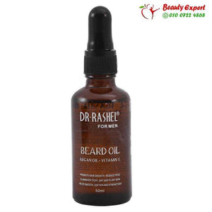 Dr. Rashel Beard Oil With Argan Oil + Vitamin E For Men 50ML DRL-1409 image 1