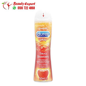 Durex Play Sweet Strawberry Lube Gel - (50ml) ديوركس بلاي جل مزلق بالفراولة image 0