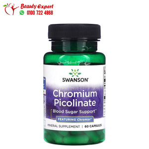 Swanson Chromium Picolinate 60 Capsules image 0