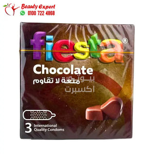 Fiesta Chocolate - Dotted & flavored Condoms image 0