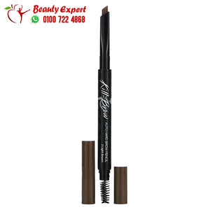 Clio Kill Brow Auto Hard Brow Pencil 01 Natural Brown 0.01 oz (0.31 g) image 0