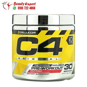 cellucor C4 original preworkout 30 serving 195g fruit punch image 0