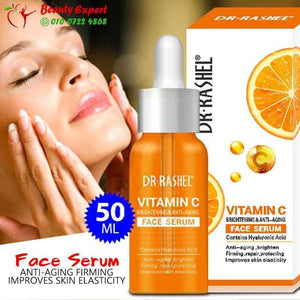 Dr Rashel Vitamin C Brightening & Anti-Aging Face Serum For Anti-Aging Firming & Improves Skin Elasticity 50ML DRL-1431 image 3
